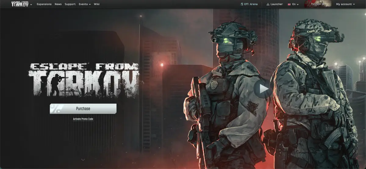 이스케이프 프롬 타르코프 홈페이지 바로가기 및 공식 정보 (www.escapefromtarkov.com) 4 2025 12 30 11.57.39